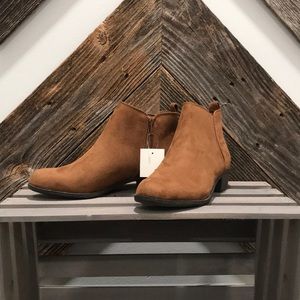 SO Faux Suede Ankle Boot (New in Box)